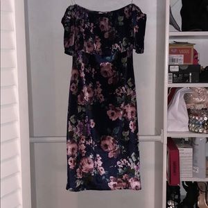 NWT off the shoulder dress